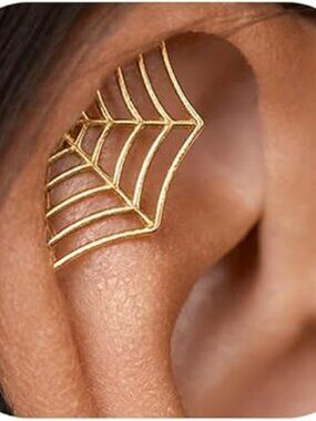 Single Gothic Cartilage Helix Earring Hidden Helix Piercing Punk Goth Rock New